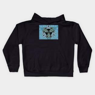 Abstract Anhinga Kids Hoodie